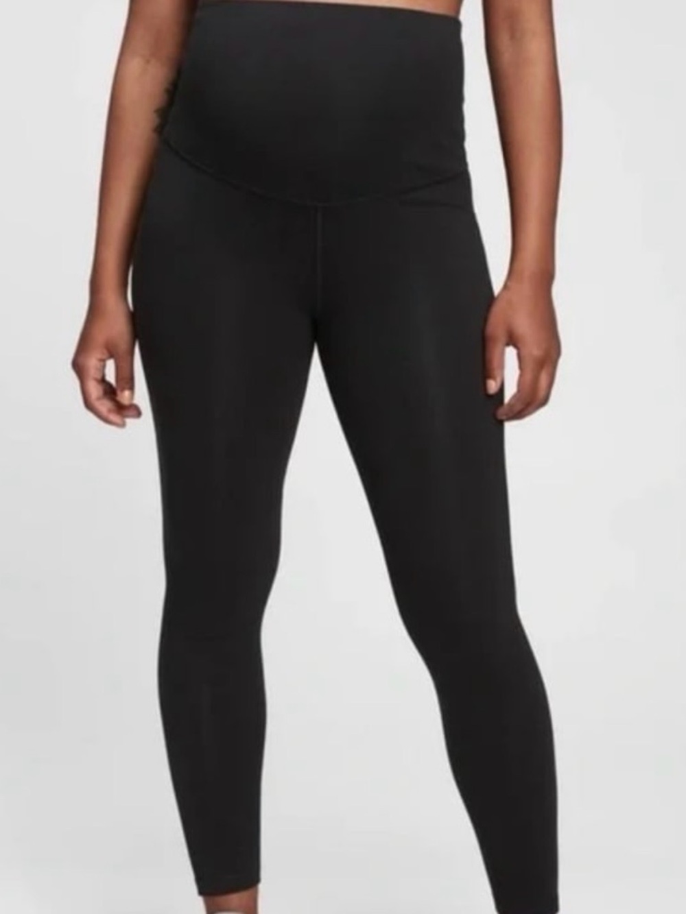 Gap NWT High-Waist Black Maternity Leggings in Sculptek Compression Size XS